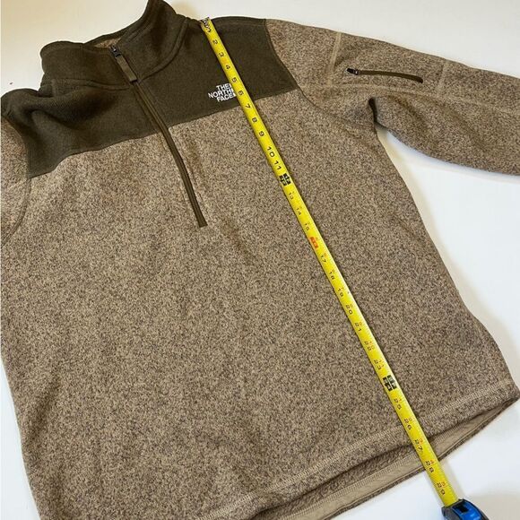 THE NORTH FACE Men's Leo Fleece Pullover Sweater 1/4 Zip Large - Picture 9 of 9